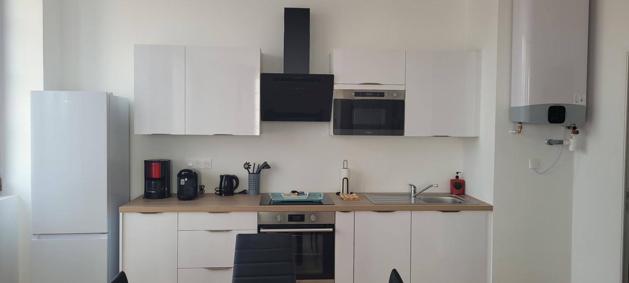 T2 Neuf Hypercentre 5 Couchages Lägenhet Saint-Quentin  Exteriör bild
