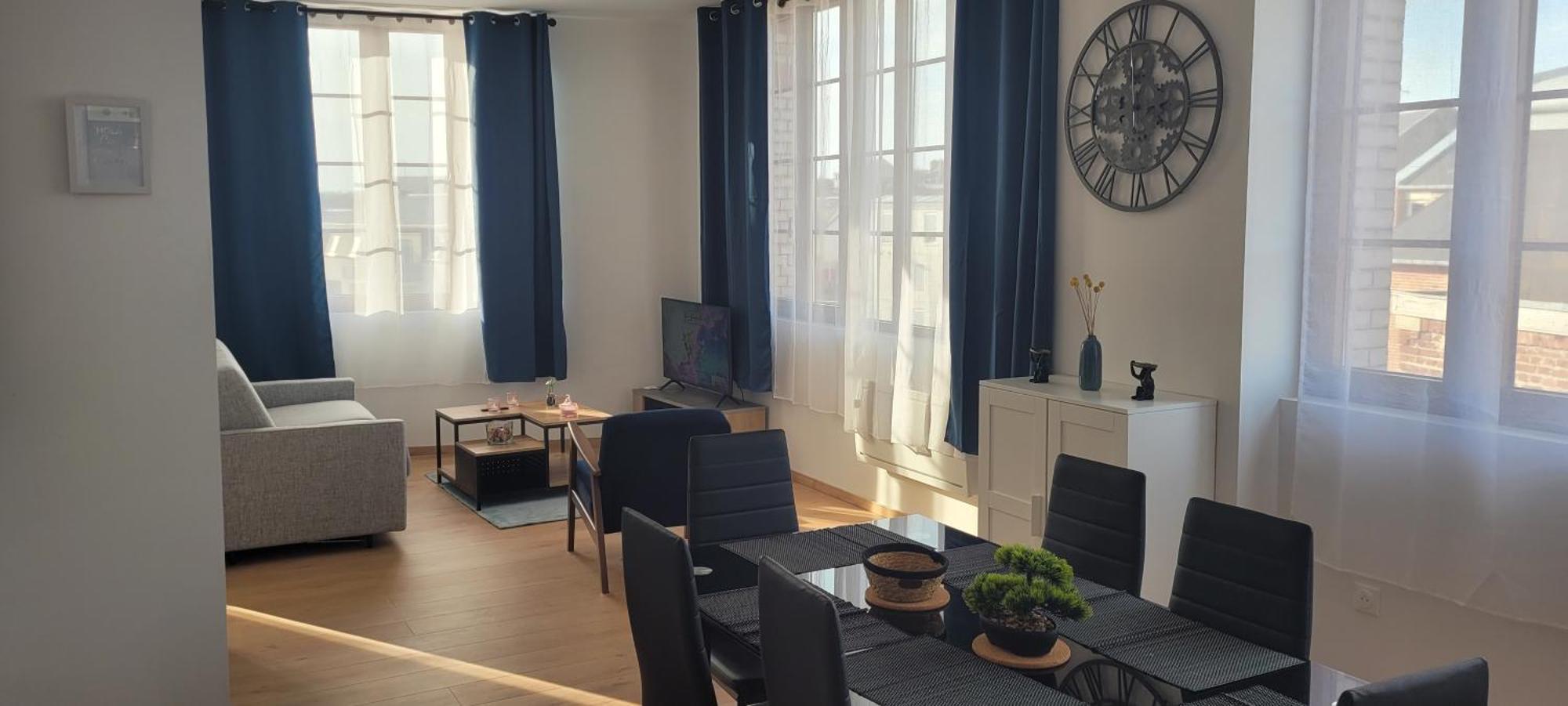 T2 Neuf Hypercentre 5 Couchages Lägenhet Saint-Quentin  Exteriör bild