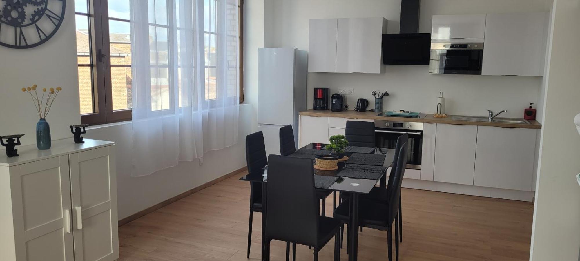 T2 Neuf Hypercentre 5 Couchages Lägenhet Saint-Quentin  Exteriör bild